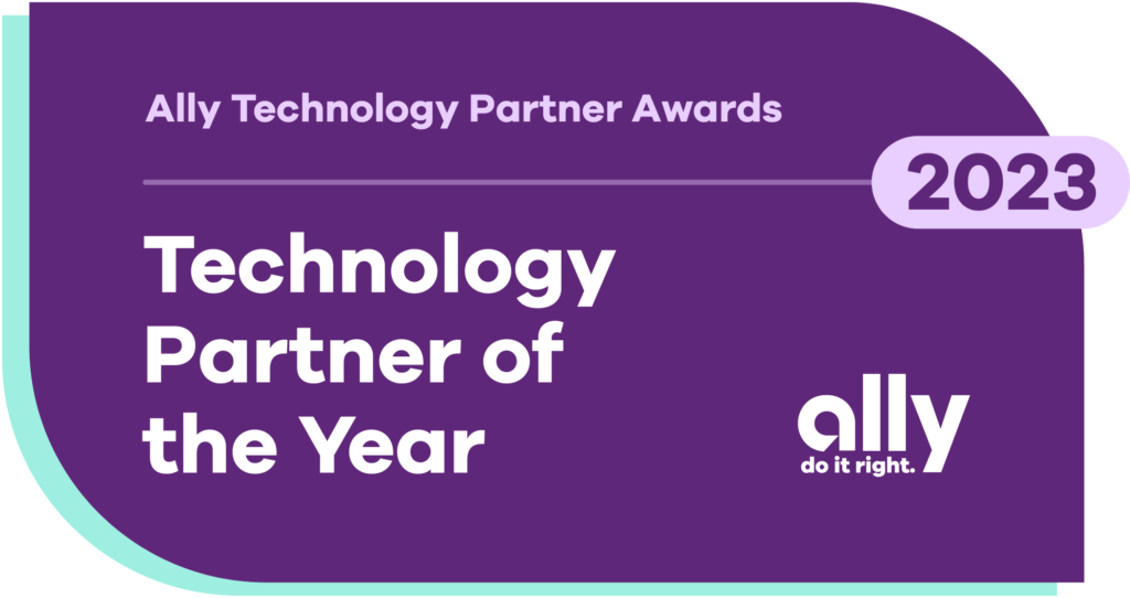 Ally Technology Partner of the Year Award logo